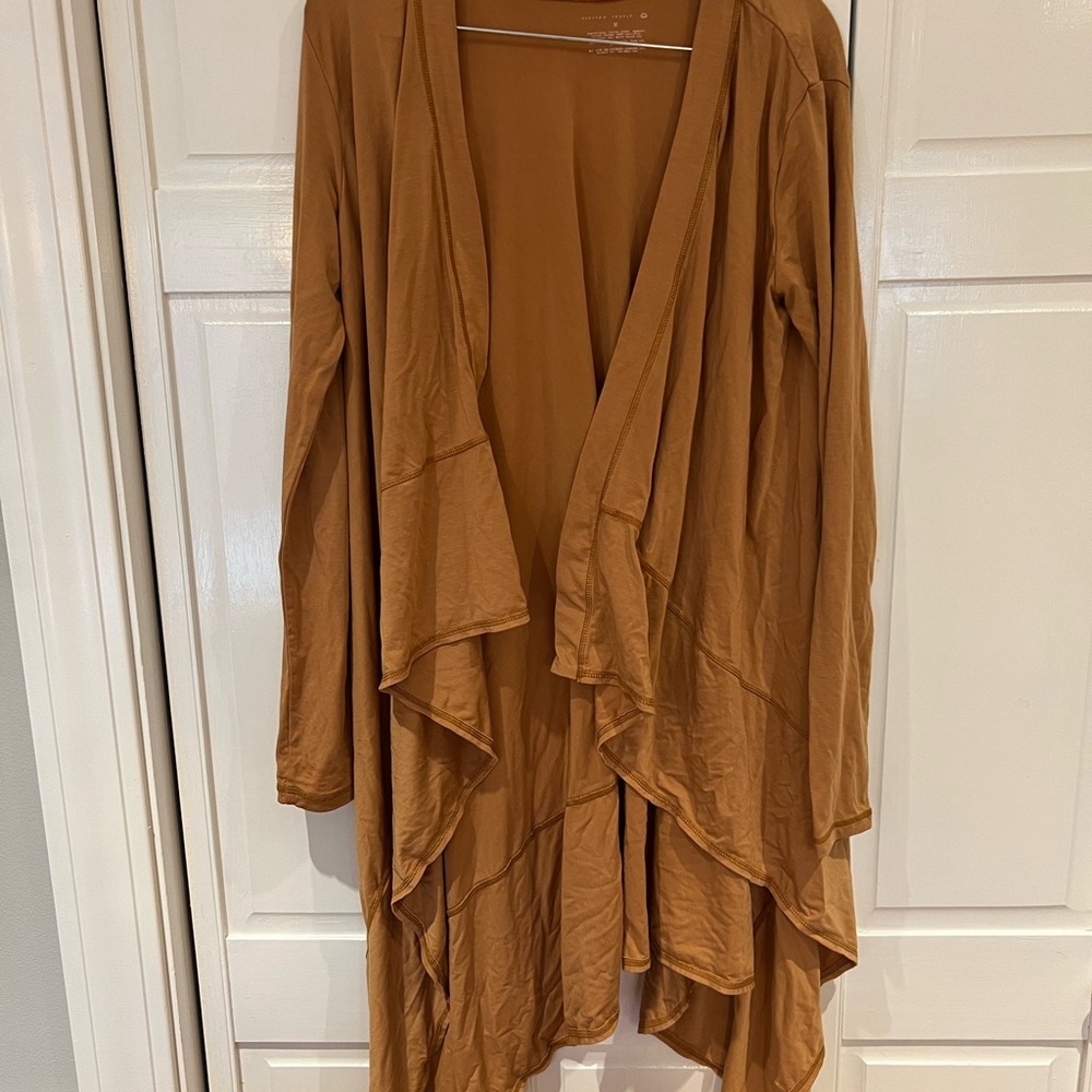 Perusha People Brown Draped High Low Cardigan - sold out online!